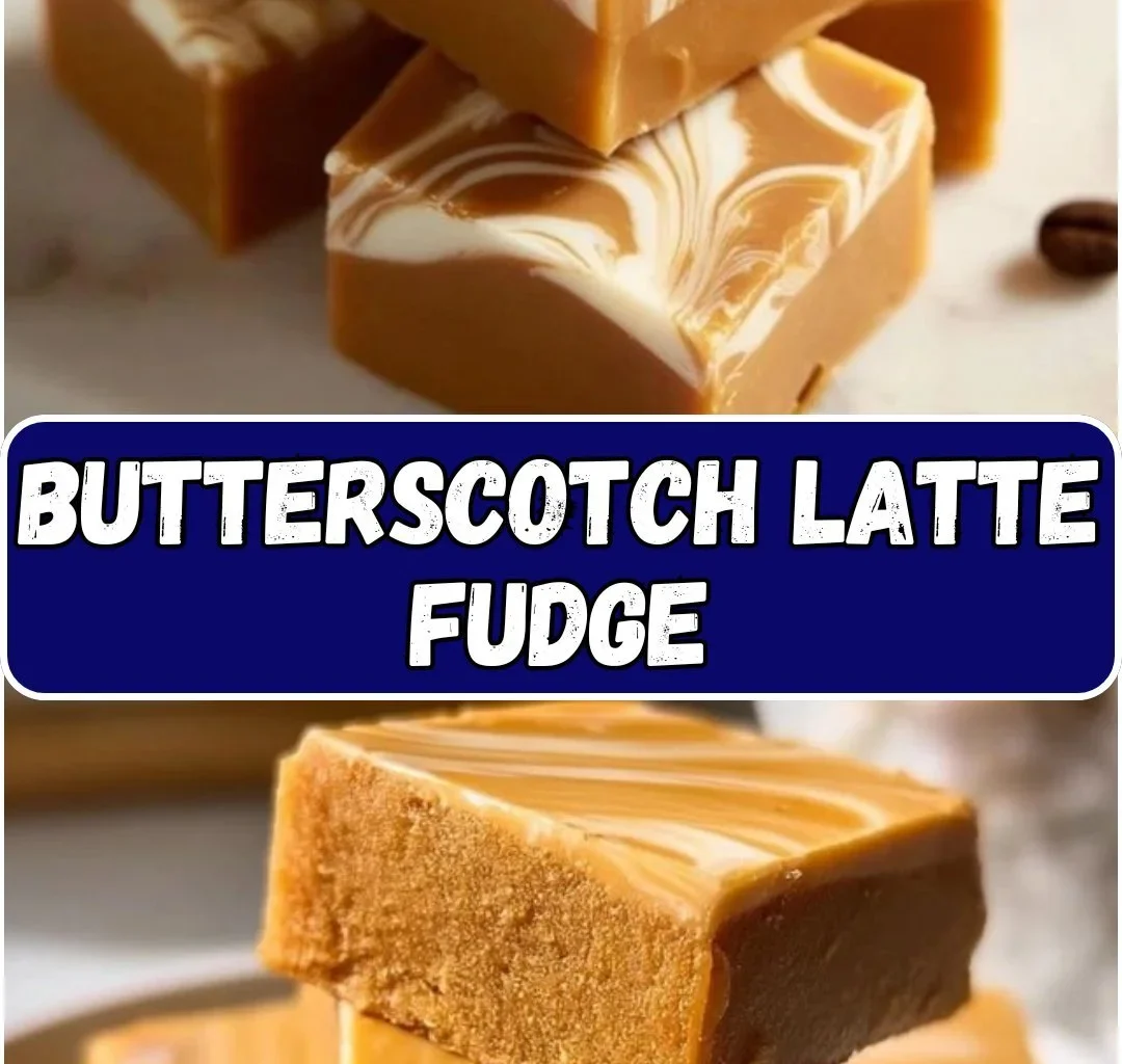 Delicious butterscotch latte fudge dessert with creamy texture and rich flavor