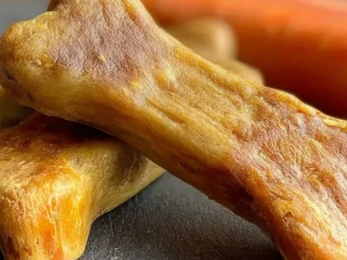 Apple and Carrot Hard Bones for Dogs - Healthy Puppy Treats