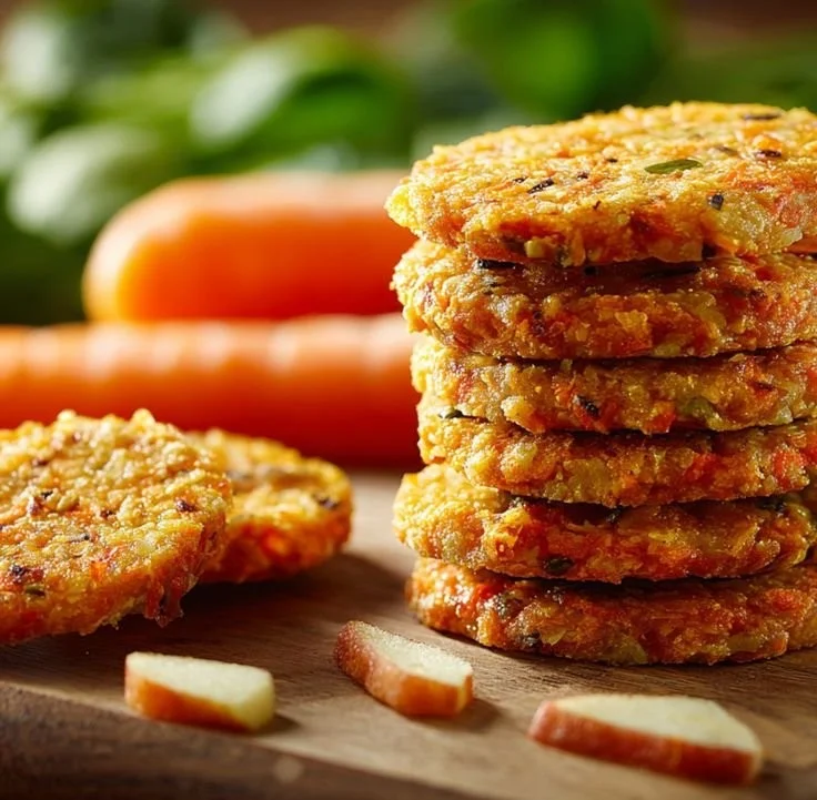 Apple Carrot Crunchy Dog Treats for healthier, happier dogs