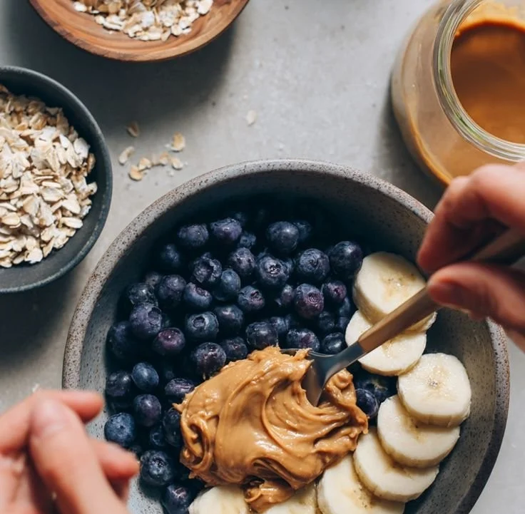 Homemade peanut butter banana blueberry dog treats recipe for healthy pups