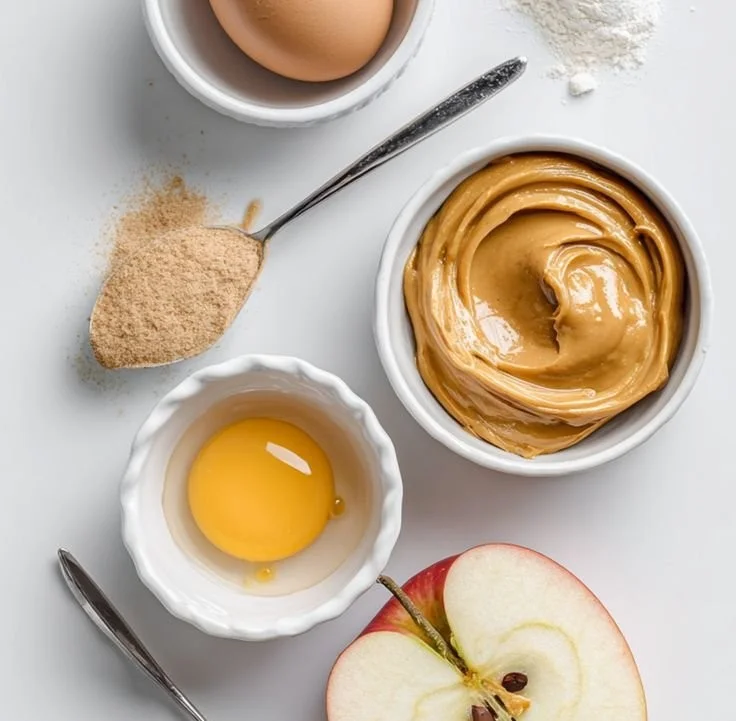 Homemade easy dog birthday cake decorated with dog-friendly ingredients