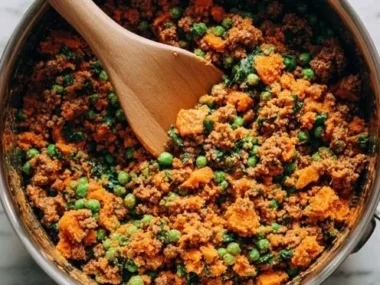 Homemade dog food prepared with fresh ingredients for a healthy pet diet