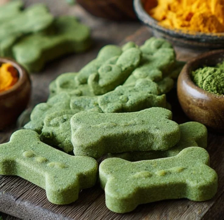 Homemade greenies recipe for dogs with natural ingredients