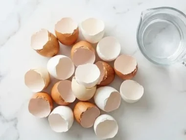 Homemade eggshell powder for enhancing dogs' nutrition and bone health