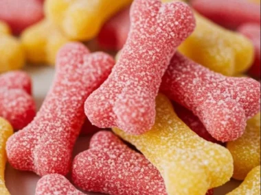 Strawberry Banana Honey Drops - a sweet and healthy snack option.