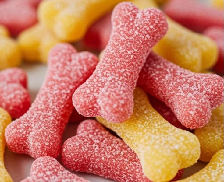 Strawberry Banana Honey Drops - a sweet and healthy snack option.