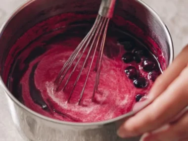 Watermelon and Blueberry Swirl Bites for dogs