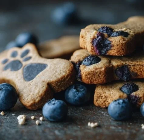 Allergy-friendly blueberry dog treats for healthy canine snacks