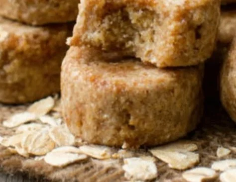 Apple banana peanut butter dog treats for healthy canine snacks