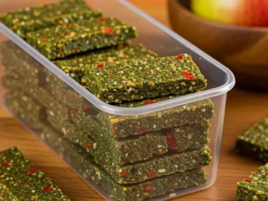 Healthy Apple & Zucchini Chew Sticks for Dogs