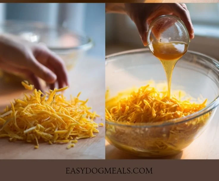 Homemade cheddar apple dog cake treat for celebrating pets