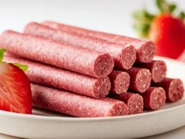 Selection of chewy dog treats for healthy snacking