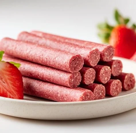 Selection of chewy dog treats for healthy snacking