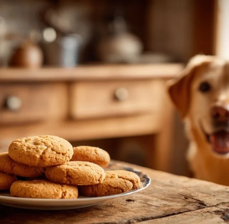Chewy French toast cookies topped with syrup and cinnamon for a sweet breakfast twist.