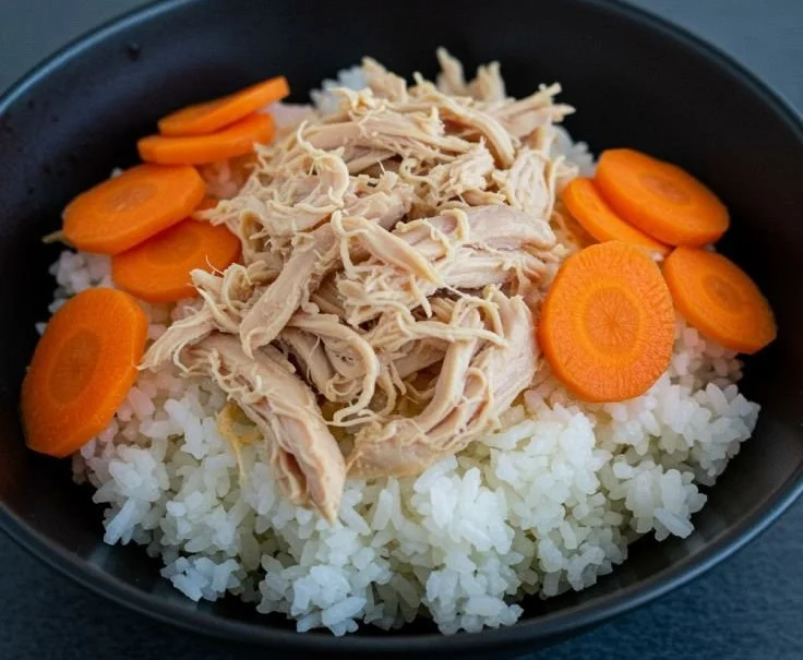 Healthy Chicken and Rice Comfort Bowl for Dogs