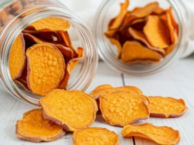 Healthy dehydrated dog treats in a bowl for pet owners