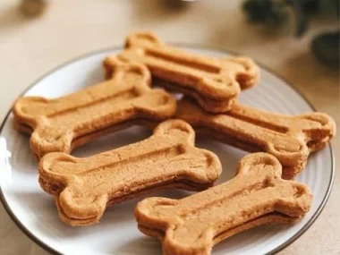 Dried sweet potato dog treats for healthy pet snacks