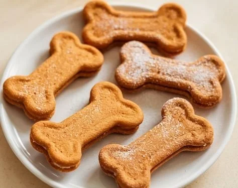Dried sweet potato dog treats for healthy canine snacks