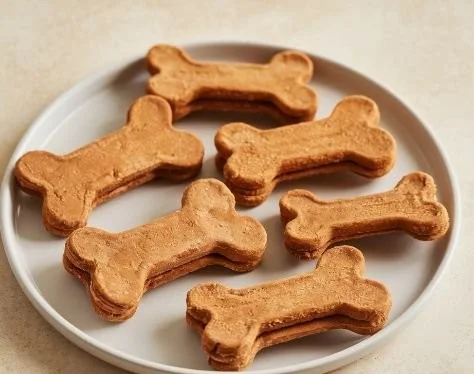 Healthy dried sweet potato dog treats for training and rewards