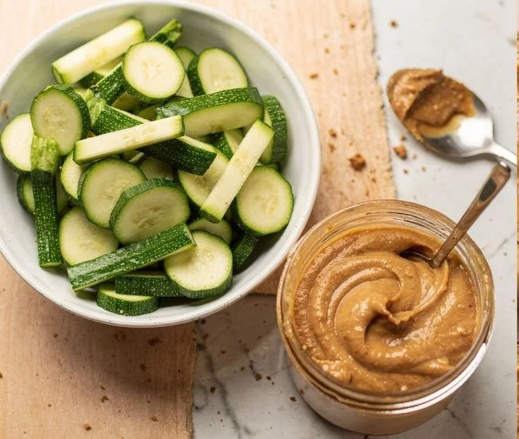 Easy zucchini peanut butter dog biscuits recipe for homemade dog treats