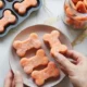 Frozen carrot dog treats for healthy pet snacking