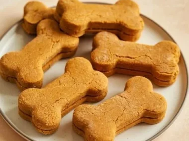 Frozen pumpkin dog treats for healthy and tasty pet snacks