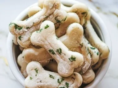 Frozen sardine treats for dogs in a bowl, promoting healthy pet snacks