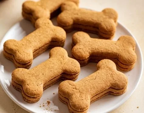 Assorted grain-free dog treats in a bowl