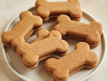 Healthy grain-free peanut butter dog treats for pets