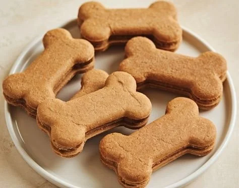 Healthy grain-free peanut butter dog treats for pets