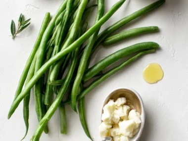 Healthy Green Bean Crunchies snacks for dogs