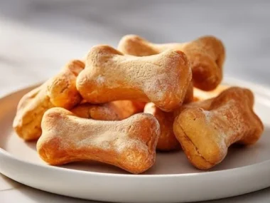 Healthy five-ingredient dog treats made with natural ingredients