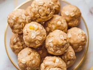 No-Bake Apple Cinnamon Dog Treats recipe for homemade dog treats