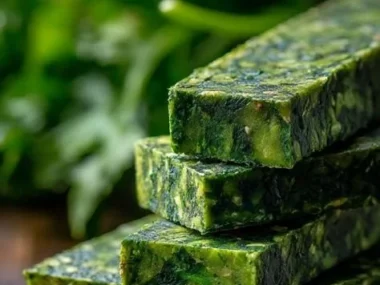 Parsley and mint flavored dog treats for fresh breath and wholesome snacks