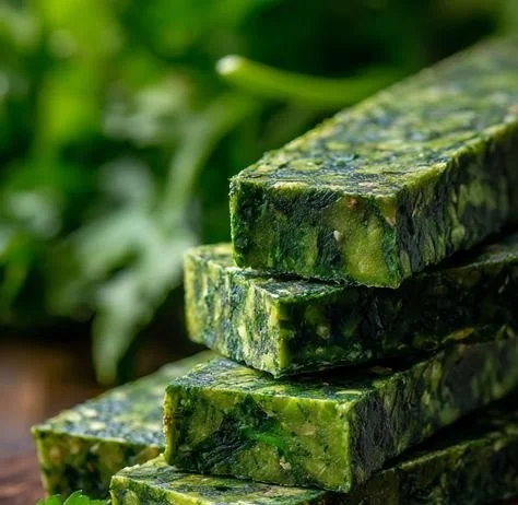 Parsley and mint flavored dog treats for fresh breath and wholesome snacks