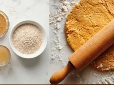 Peanut butter dog treats for healthy and happy dogs