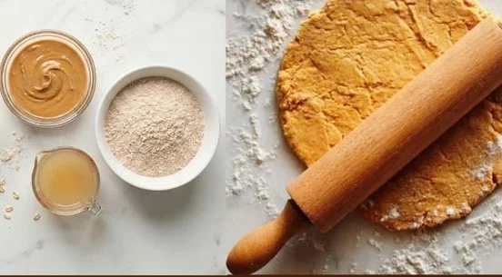 Peanut butter dog treats for healthy and happy dogs