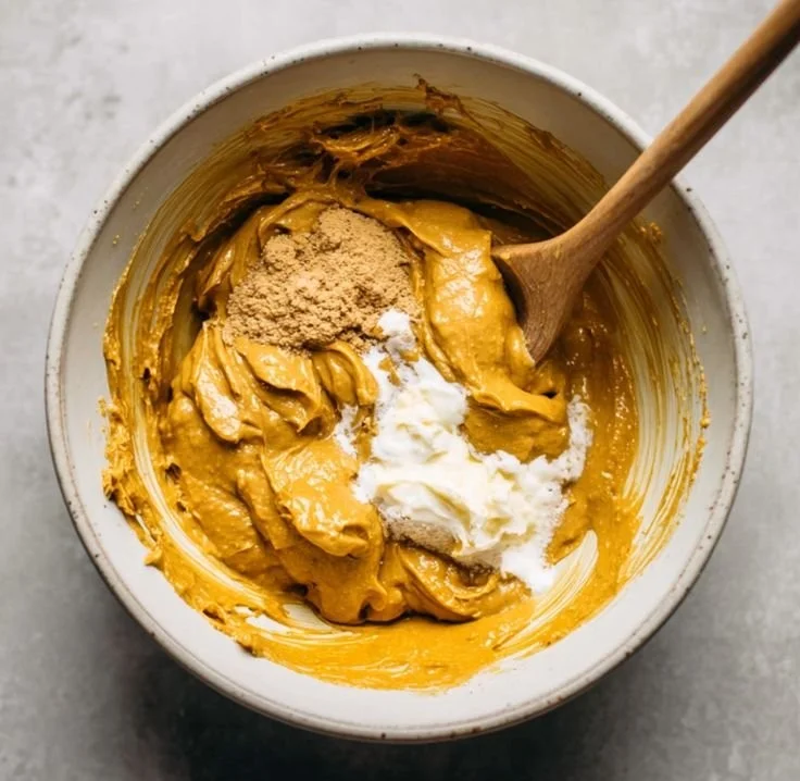 Homemade peanut butter and pumpkin pup donuts for dogs