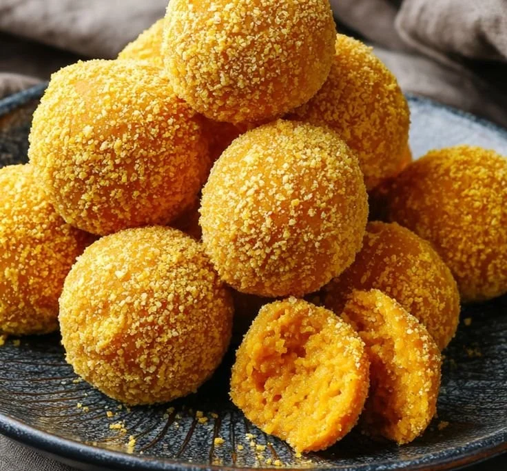 Delicious pumpkin balls that melt in your mouth, perfect fall dessert recipe