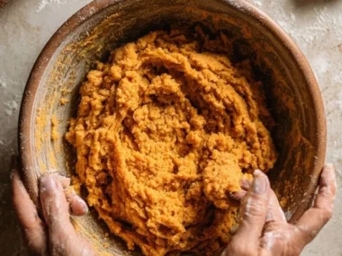 Spooky Halloween decorated dog treats in festive shapes