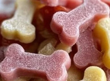 Strawberry Banana Honey Drops in a vibrant and fresh display.