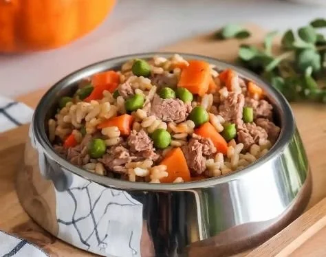 Healthy Turkey and Pumpkin Dog Meal for pets