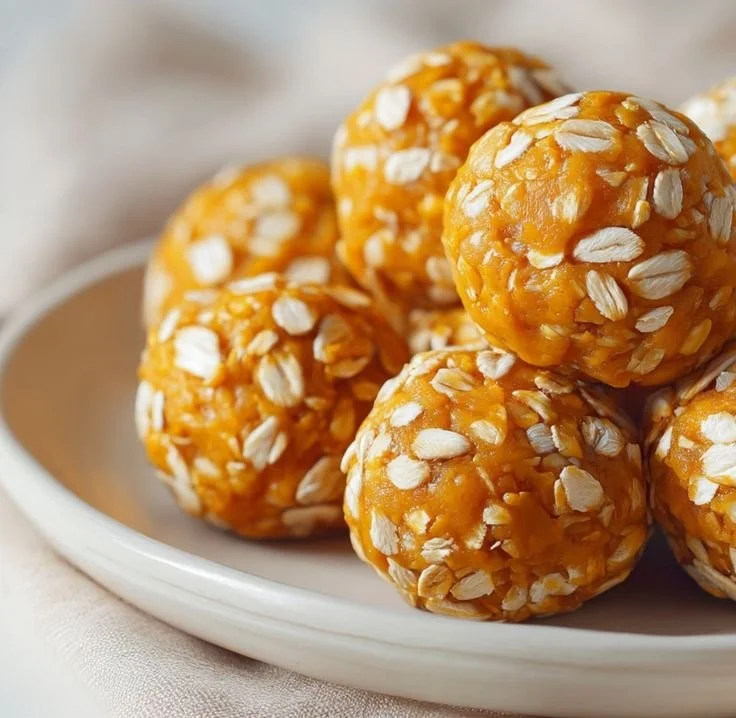 Wholesome pumpkin dog treat balls for healthy and tasty dog snacks