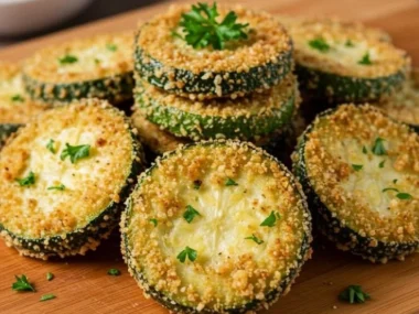Homemade zucchini chips for dogs, healthy dog treat recipe