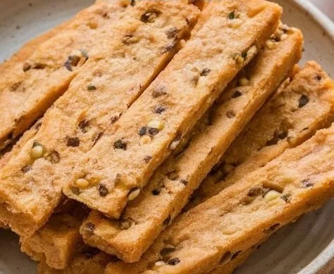 Apple and zucchini dog chew sticks for healthy chewing