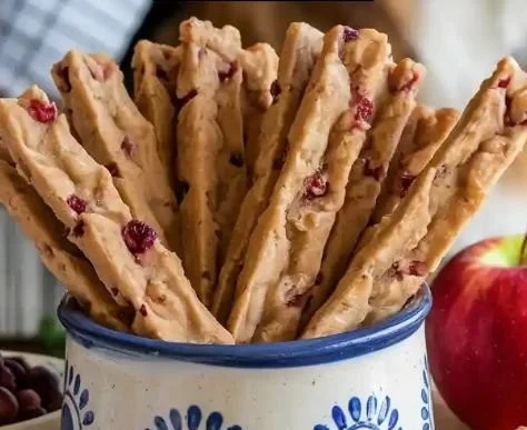 Apple Cranberry Chew Sticks for Dogs - Healthy Dog Treats