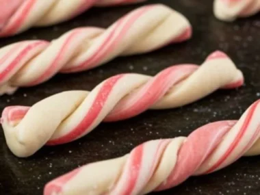 Candy Cane Christmas dog treats for festive pet enjoyment