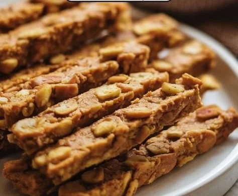 Crispy pumpkin and apple sticks - healthy dog treats