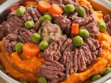 Dog food featuring lamb and sweet potato for optimal canine nutrition