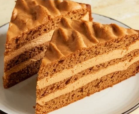 Dog-Friendly Peanut Butter Banana Cake for pets